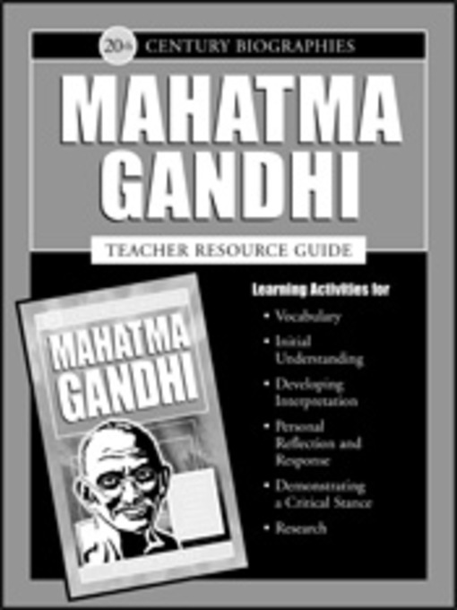 Title details for Mahatma Gandhi by Kent Publishing - Available